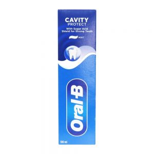 خمیر دندان اورال بی Oral-B مدل Cavity Protect ضد پوسیدگی حجم 100 میل