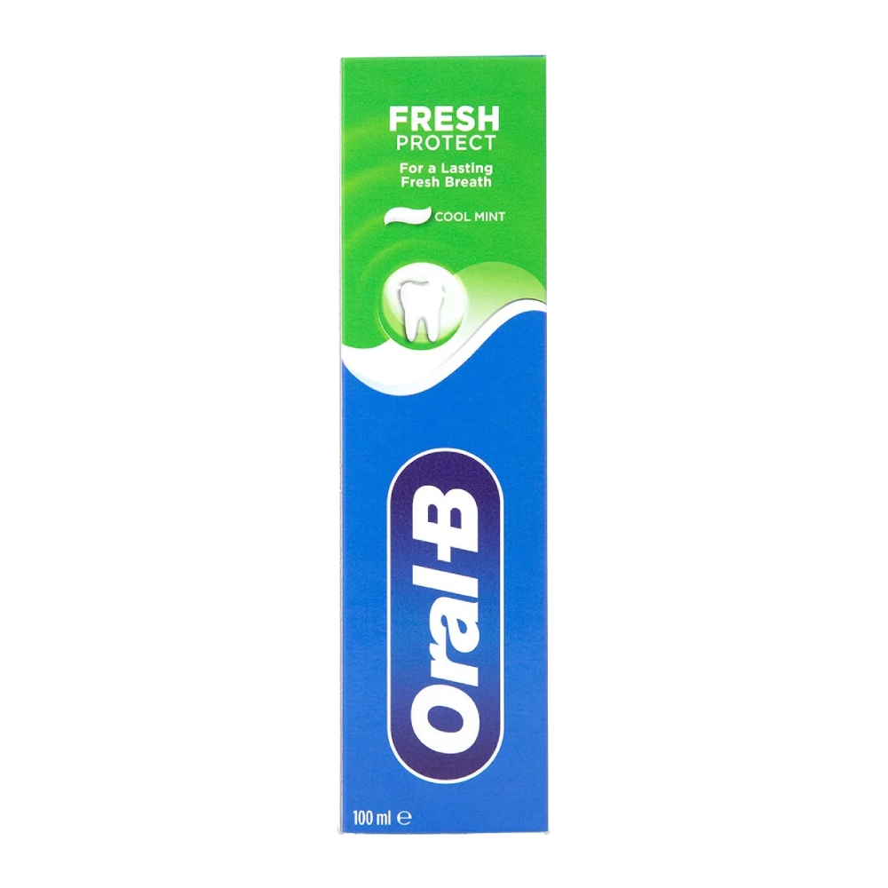 خمیر دندان اورال بی Oral-B مدل Fresh Protect حجم 100 میل