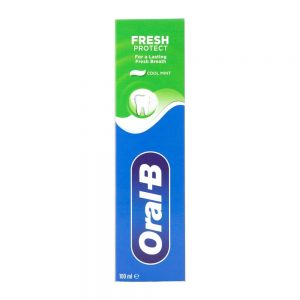 خمیر دندان اورال بی Oral-B مدل Fresh Protect حجم 100 میل
