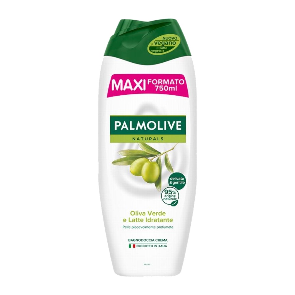 شامپو بدن پالمولیو Palmolive مدل Olive Verde E latte Idratante حجم 750 میل