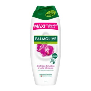شامپو بدن پالمولیو Palmolive مدل Orchidea Selvatica E latte Idratante حجم 750 میل