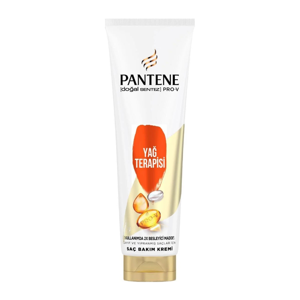 کرم مو پنتن Pantene مدل Natural Synthesis مناسب موهای ضعیف و آسیب دیده حجم 275 میل