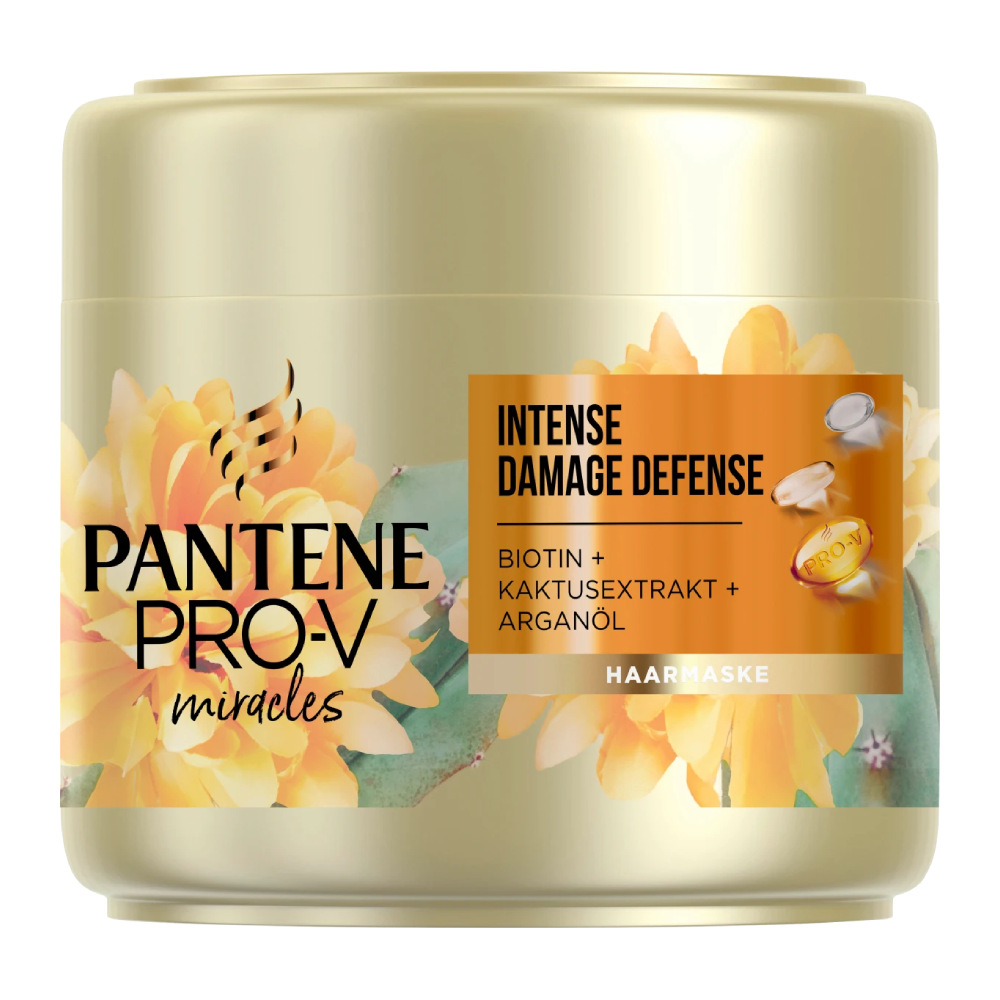 ماسک مو Pantene Pro-V سری Miracles مدل Intense Demage Defense حجم 300 میل