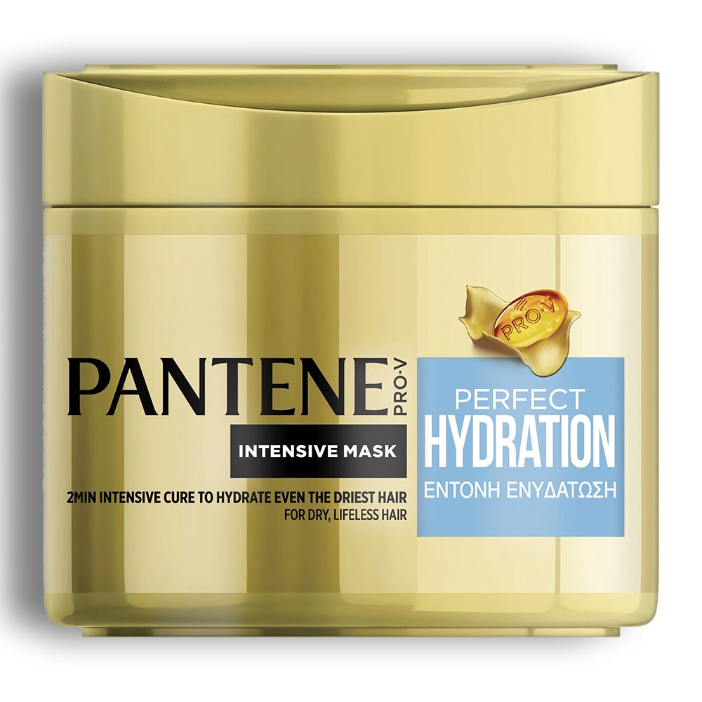 ماسک مو Pantene Pro-V سری Intensive Mask مدل Perfect Hydration پرو ویتامینه حجم 300 میل