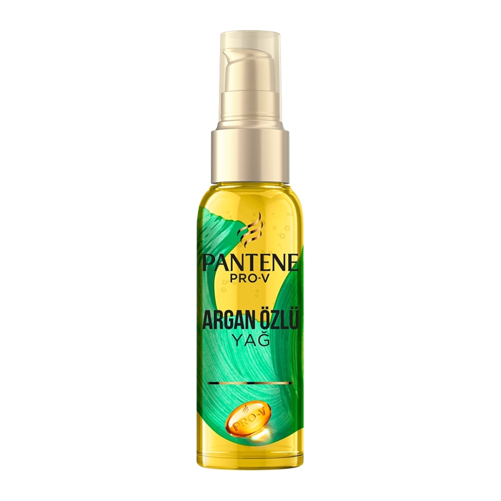 روغن ترمیم مو حاوی آرگان Pantene سری Pro-V مدل Yag Therapisi حجم 100 میل