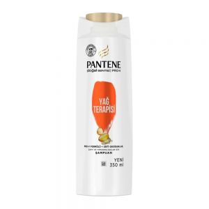 شامپو ترمیم کننده پنتین Pantene سری Pro V مدل Oil Therapy مناسب موهای ضعیف و صدمه دیده حجم 350 میل