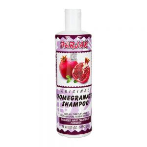 شامپو موی سر پرژک Parjak مدل Pomegranate حاوی عصاره انار وزن 450 گرم