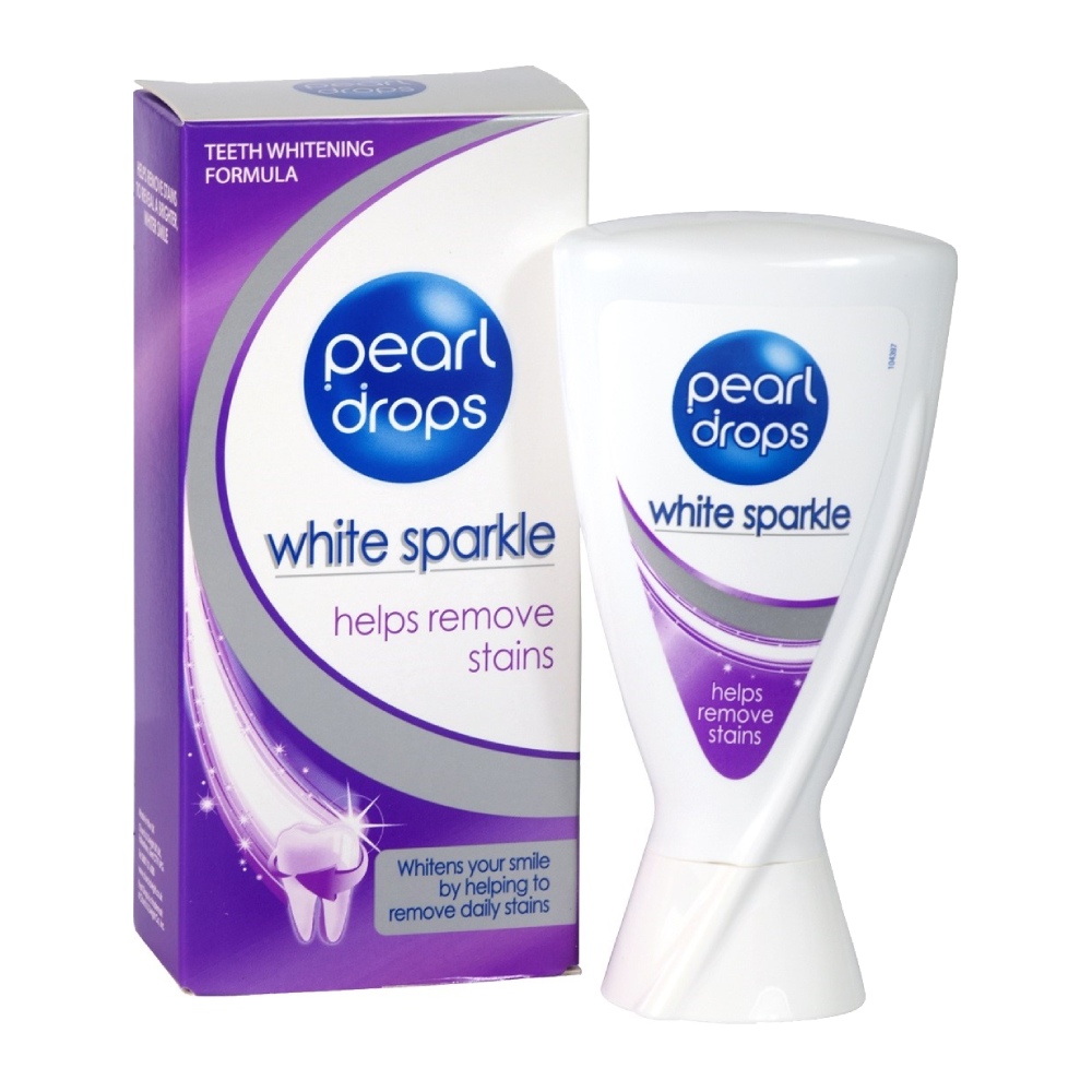 خمیر دندان سفید کننده پرل دراپس Pearl Drops مدل White Sparkle حجم 50 میل