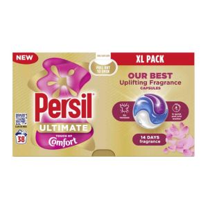 قرص ماشین لباسشویی پرسیل Persil مدل Ultimate Touch of Comfort مناسب انواع لباس ها بسته 38 عددی