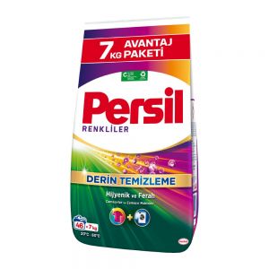 پودر لباسشویی پرسیل Persil مدل Derin Temizleme مناسب لباس های رنگی وزن 7000 گرم