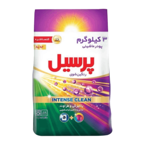 پودر ماشین لباسشویی رنگین شوی پرسیل Persil مدل Intense Clean وزن 3000 گرم