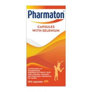 کپسول تقویتی فارماتون Pharmaton مدل Vitality مولتی ویتامین و مواد معدنی تعداد 100 عدد