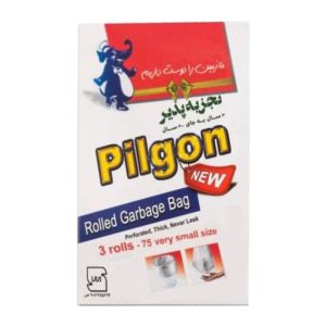 کیسه زباله رولی پیلگون Pilgon سایز خیلی کوچک 40X50 بسته 54 عددی