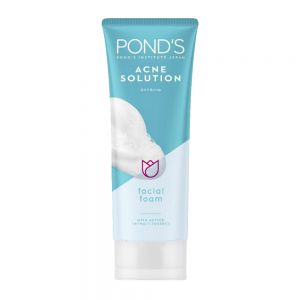 فوم شستشوی صورت پوندز Pond's مدل Acne solution ضد جوش و آکنه حجم 100 میل