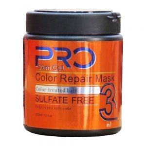 ماسک مو Pro Stem Cell مدل Color Repair مناسب موی رنگ شده حجم 500 میل