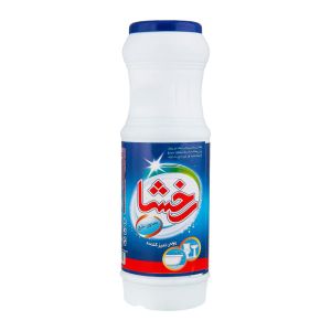 پودر تمیز کننده سطوح رخشا Rakhsha حاوی سفید کننده وزن 500 گرم