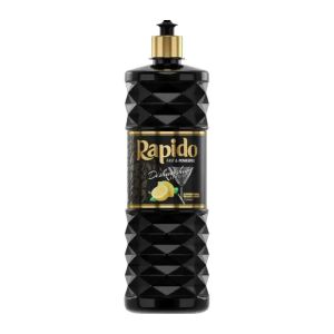 مایع ظرفشویی ذغالی راپیدو Rapido مدل Charcoal رایحه لیمو حجم 900 میل
