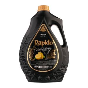 مایع ظرفشویی ذغالی راپیدو Rapido مدل Lemon Essence رایحه لیمو وزن 3000 گرم
