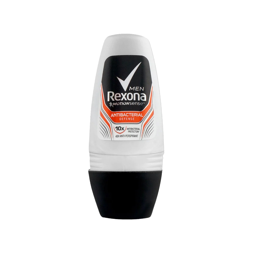 مام رول مردانه رکسونا Rexona مدل Antibacterial Defense حجم ۵۰ میل