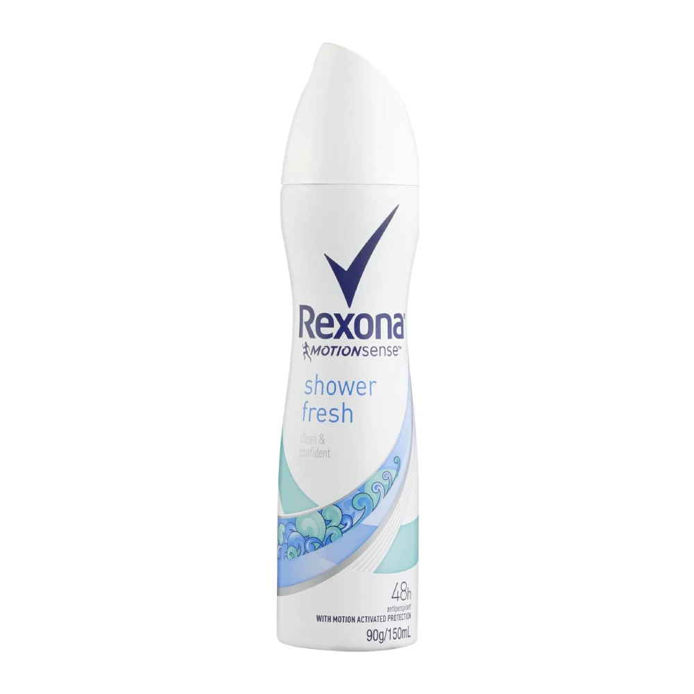 اسپری بدن ضد تعریق رکسونا Rexona سری Motion Sense مدل Shower  Fresh مناسب بانوان حجم 200 میل