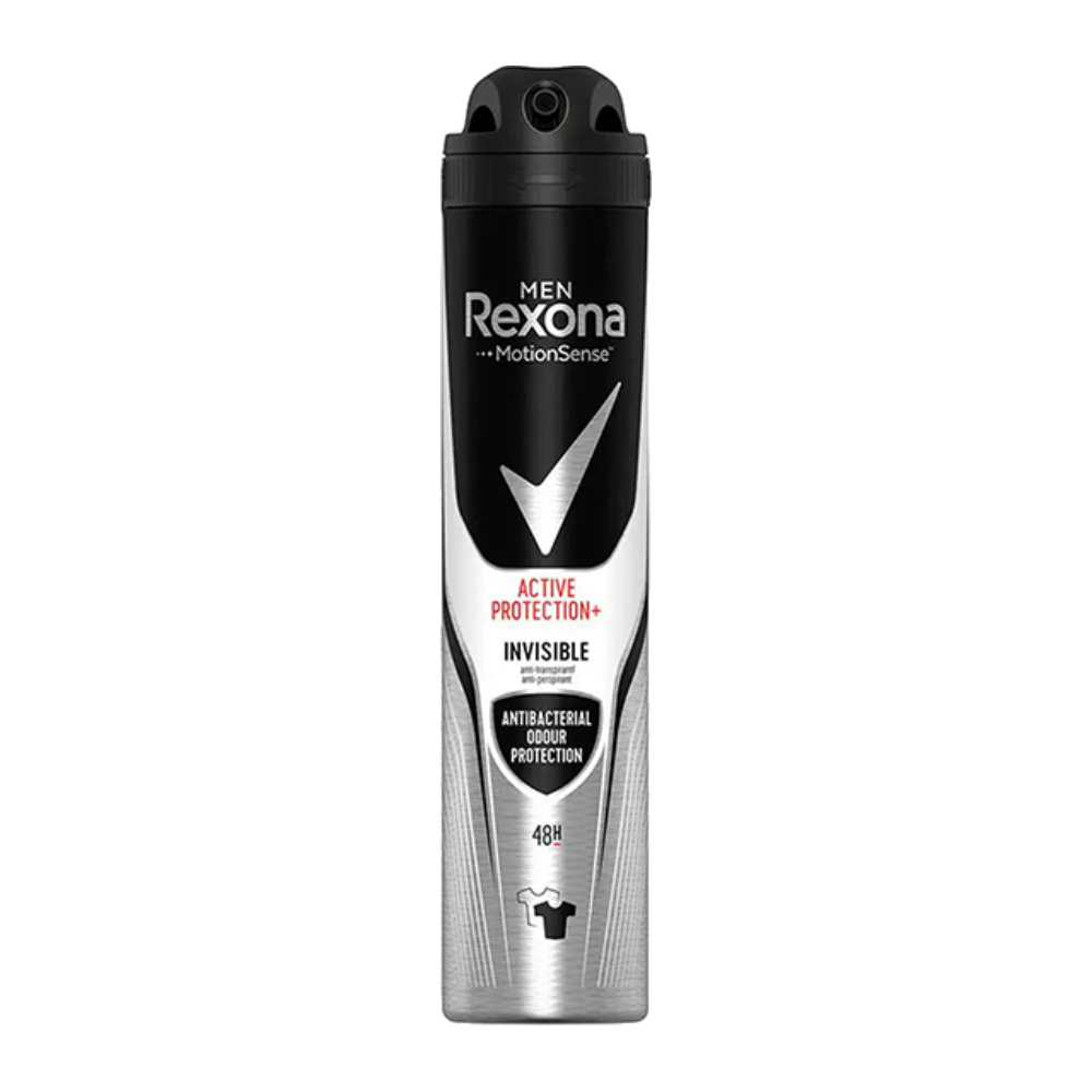 اسپری ضد تعریق مردانه رکسونا Rexona مدل Active Protection Invisible حجم 200 میل