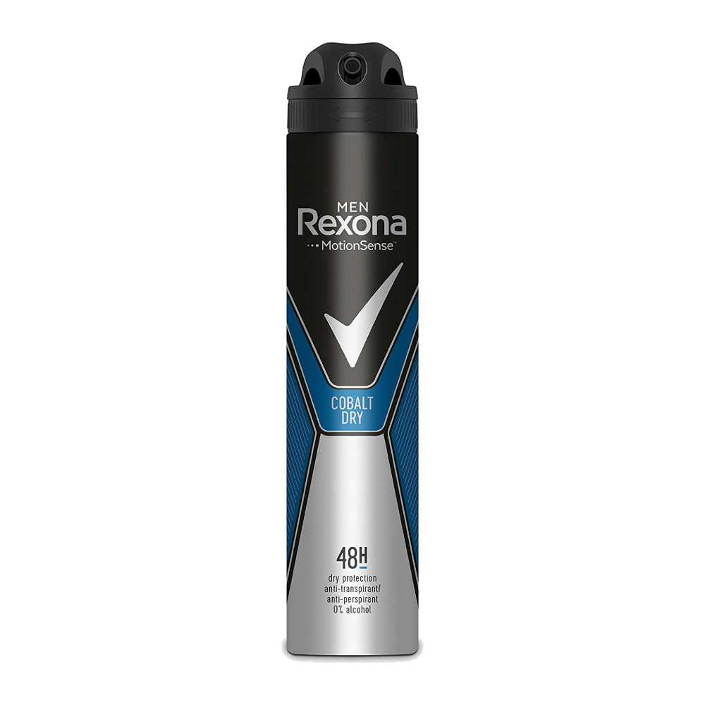 اسپری ضد تعریق مردانه رکسونا Rexona مدل Cobalt Dry حجم 200 میل