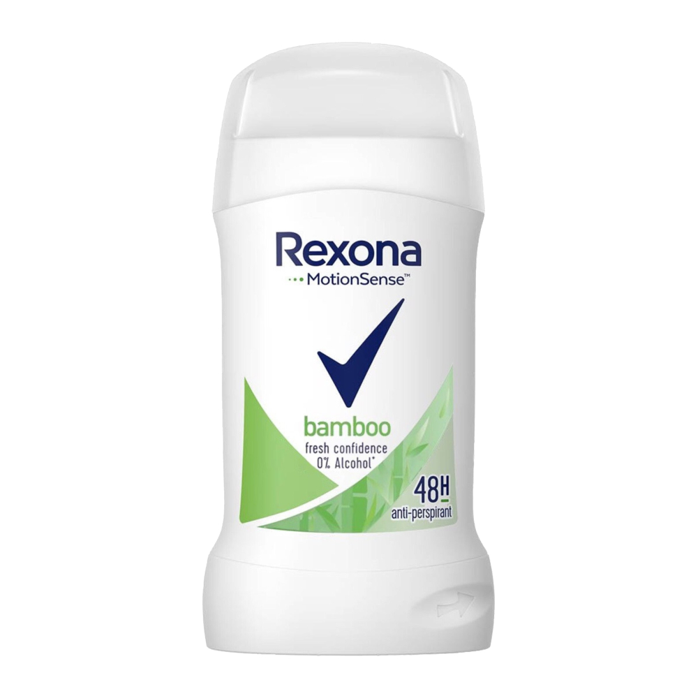 استیک ضد تعریق زنانه رکسونا Rexona مدل Bamboo ضد حساسیت وزن 40 گرم