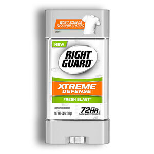 ژل ضد تعریق دئودورانت Right Guard مدل Xtreme Defense حجم 113 گرم