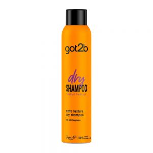 شامپو خشک Schwarzkopf سری Got2b مدل Extra Texture حجم 200 میل