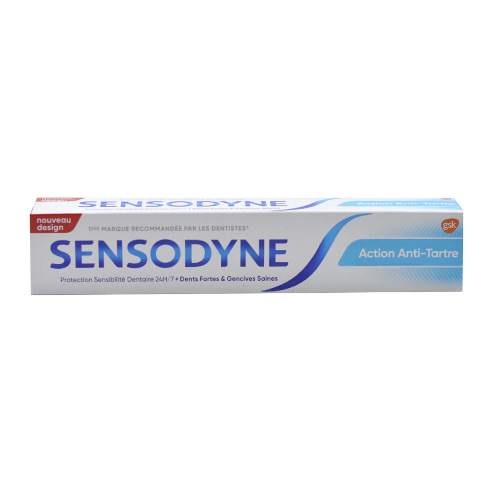 خمیر دندان سنسوداین Sensodyne مدل Action Anti Tartre حجم 75 میل