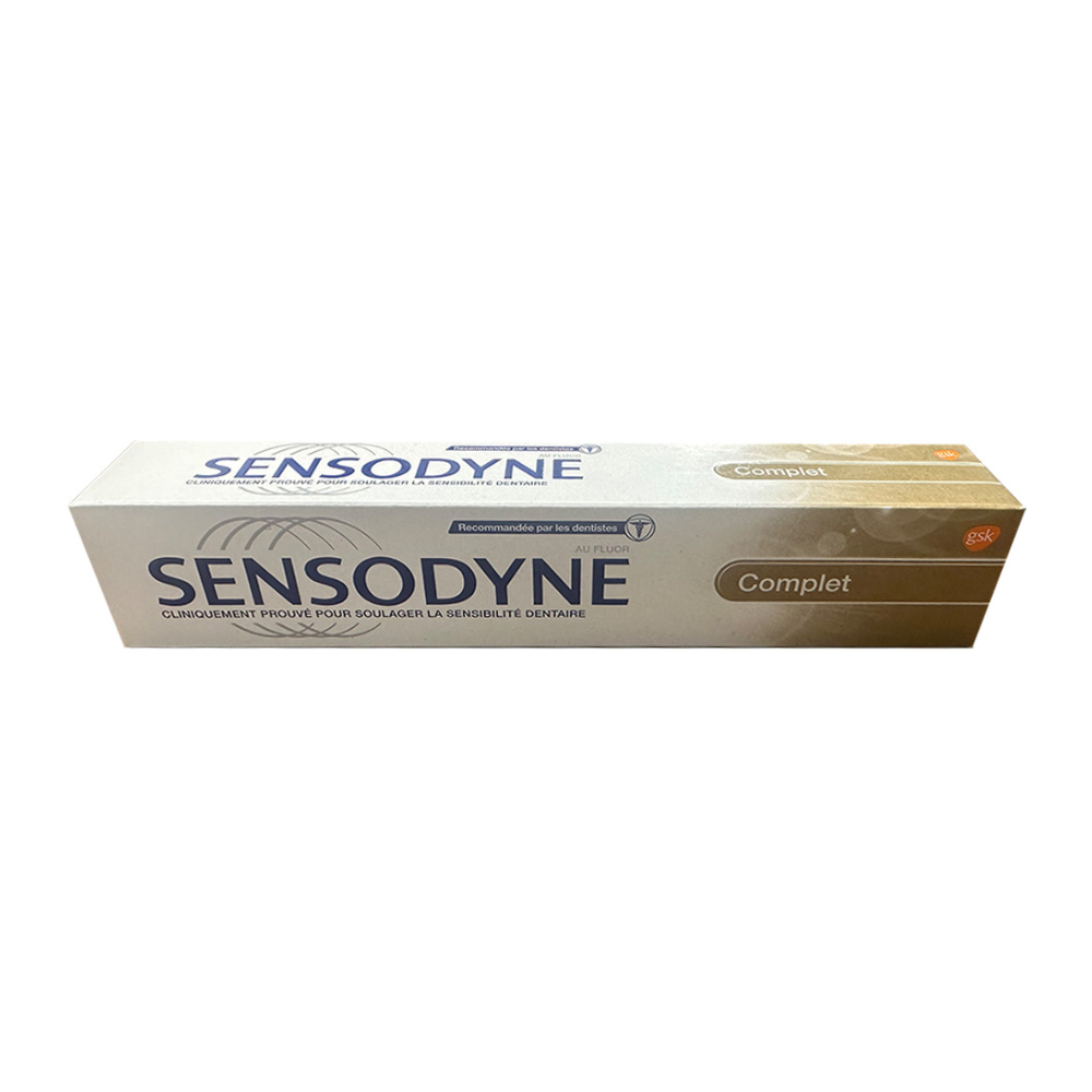 خمیر دندان محافظ لثه سنسوداین Sensodyne مدل Complete حجم 75 میل