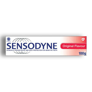 خمیر دندان Sensodyne مدل Orginal Flavour حجم 100 گرم