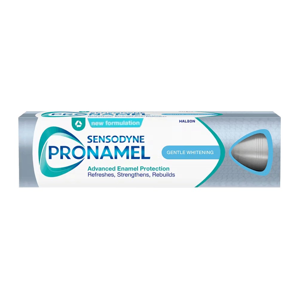 خمیر دندان سفید کننده سنسوداین Sensodyne سری Pronamel مدل Gentle Whitening حجم 75 میل
