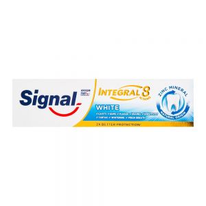 خمیر دندان سفید کننده سیگنال Signal مدل Integral 8 حاوی زینک حجم 75 میل