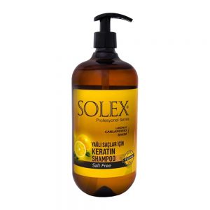 شامپو موی سر Solex سری Profesyonel Series مدل Keratin Essence مناسب موهای چرب حجم 1000 میل