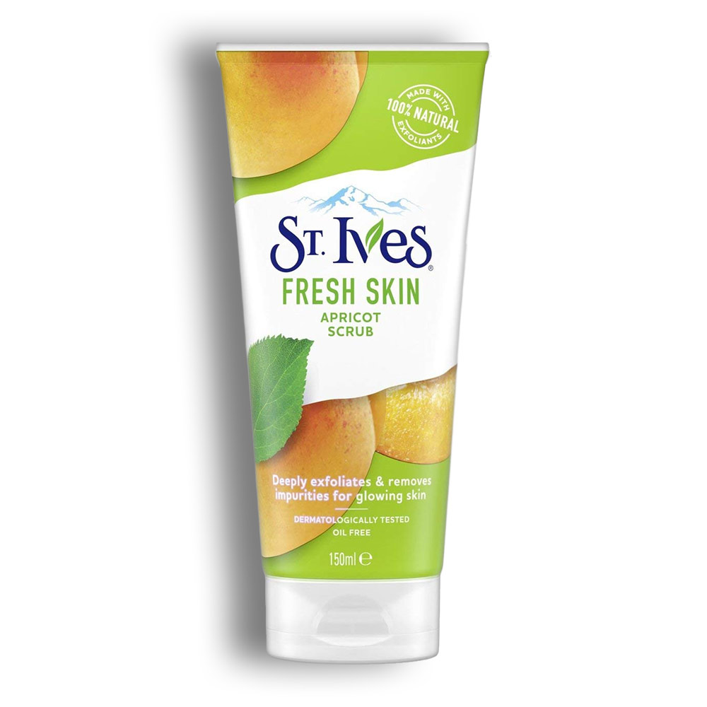 اسکراب زردآلو St. Ives مدل Fresh Skin حجم 150 میل