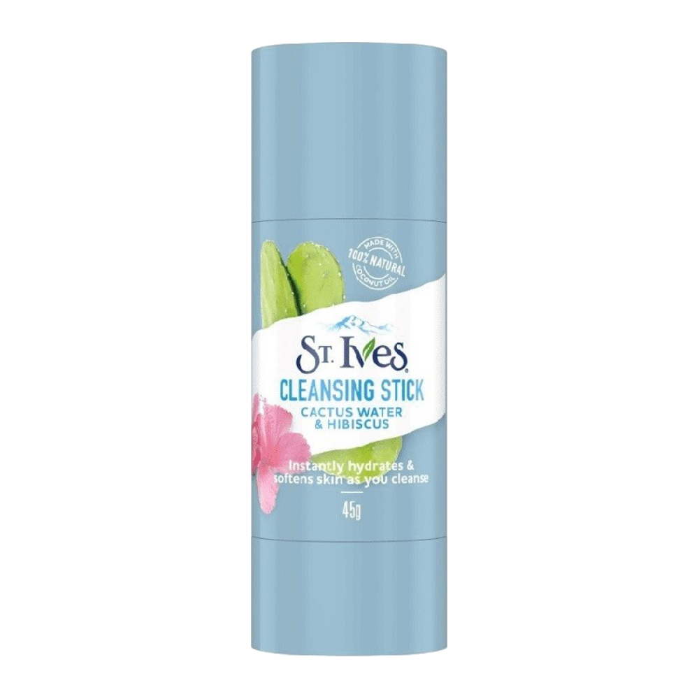 استیک پاک کننده صورت St. Ives مدل Cactus Water And Hibiscus وزن 45 گرم