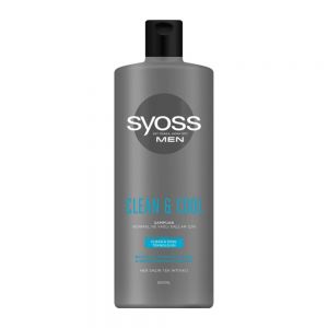 شامپو مو سایوس Syoss مدل Clean And Cool مناسب موهای معمولی و چرب حجم 500 میل