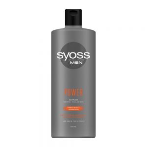 شامپو تقویت کننده مو سایوس Syoss مدل Power مناسب موهای نازک حجم 500 میل
