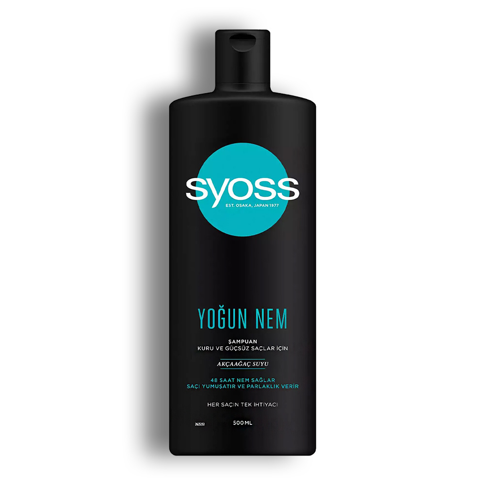 شامپو موی سر Syoss مدل Moisture Hydrating مناسب موهای خشک و ضعیف حجم 500 میل