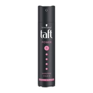 اسپری حالت دهنده مو تافت Tafteh سری Power مدل Cashmere درجه نگهدارندگی 5 حجم 250 میل