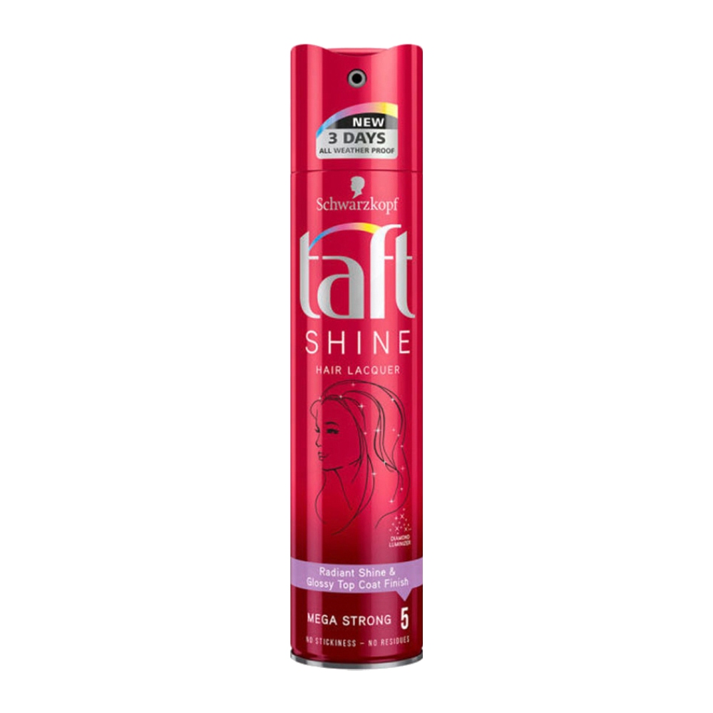 اسپری حالت دهنده مو تافت Taft مدل Shine Ultra Strong 5 حجم 750 میل