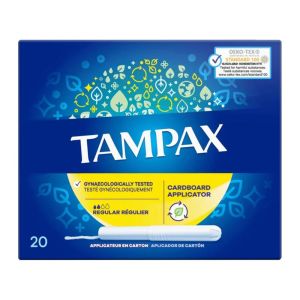 تامپون Tampax مدل Tampons درجه 2 Regular بسته 20 عددی