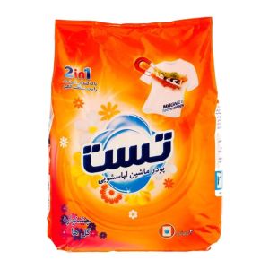 پودر ماشین لباسشویی تست Test مدل جشنواره گل ها وزن 2000 گرم