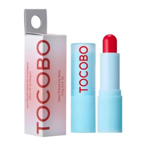 بالم لب براق Tocobo مدل Flush Cherry 011 وزن 3.5 گرم