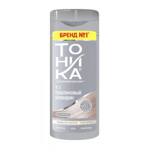 شامپو رنگ مو تونیکا Tonika مدل 9.1 رنگ بلوند خاکستری حجم 150 میل