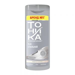 شامپو رنگ مو تونیکا Tonika مدل 9.01 رنگ خاکستری فولادی حجم 150 میل
