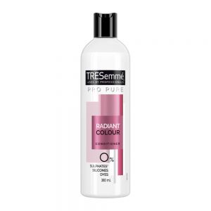 نرم کننده موی سر ترزمی TRESemme مدل Radiant Colour مخصوص موهای رنگ شده حجم 380 میل