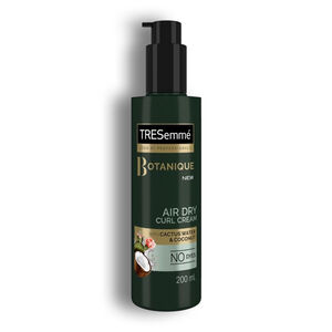 نرم کننده مو فر TRESemme سری Botanique مدل Air Dry Curl Cream حجم 200 میل