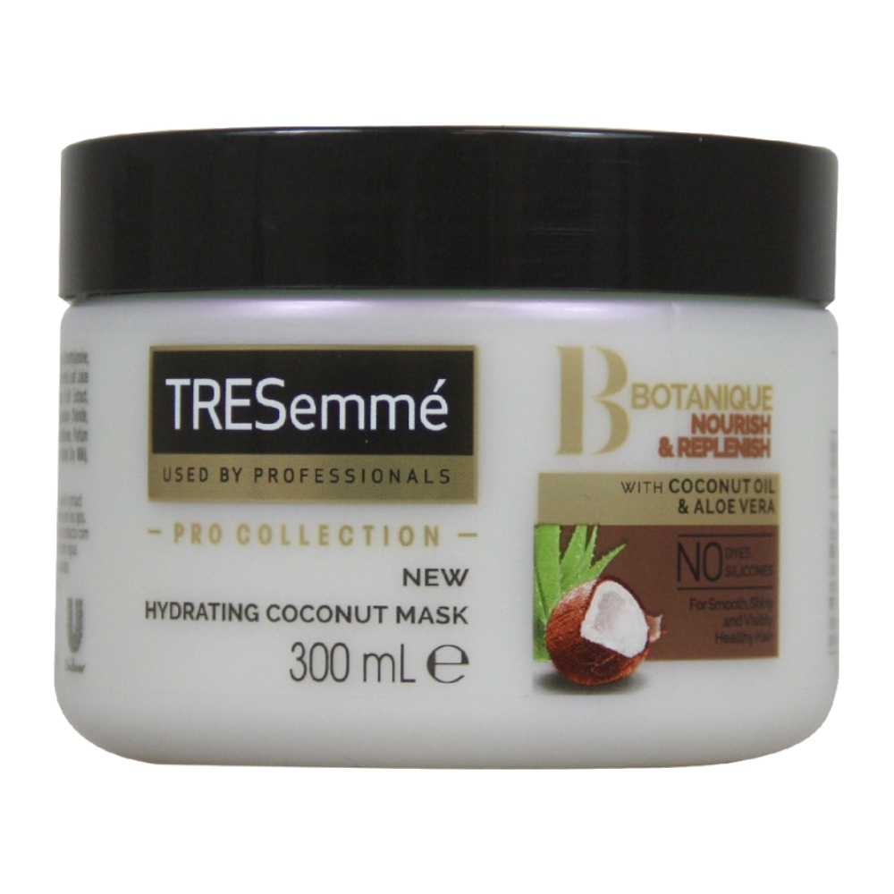 ماسک مو ترزمی TRESemme مدل Coco And Aloe حاوی عصاره نارگیل و آلوئه ورا حجم 300 میل